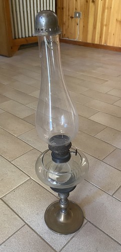 Antica lampada olio in - antica, ad