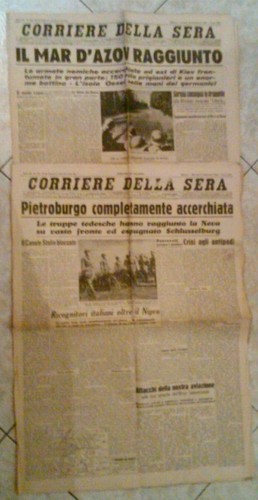 Giornali corriere della - giornali,,
