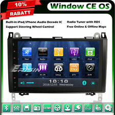 9" Autoradio Bluetooth GPS Mercedes A/B Classe W169 W245 Sprinter Vito Viano TNT