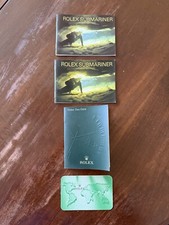 Lotto N.3 Libretti Rolex Submariner 16610/13/18 Day Date N.1 Calendario 02/03