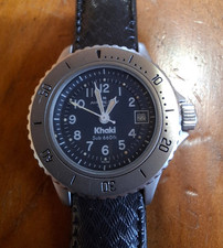 HAMILTON KHAKI LANCASTER SUB DONNA ACCIAIO ANNI '80 .