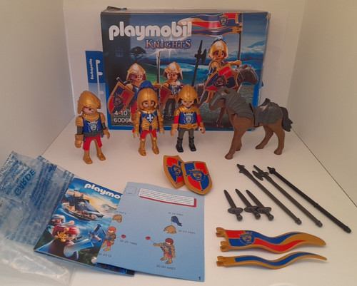 Playmobil 6006 cavalieri - playmobil, del