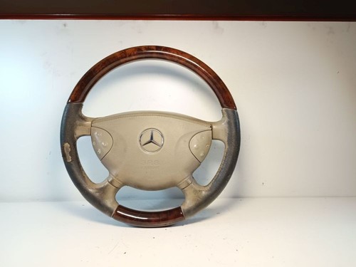 Volante pelle legno - legno, w211