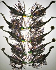 Bass Jigs Finesse 10 totali: BLUEGILL 5-5/16 5-3/8 con rimorchi