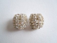 Orecchini Clip Strass
