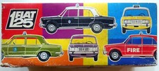 VINTAGE SOLO SCATOLA VUOTA MARCHESINI FIAT 125 AUTO POLIZIA STRADALE 752 ITALY
