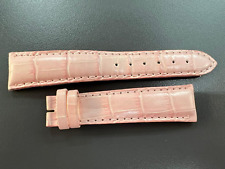 Pink Leather Strap 20/16mm For Rolex - Cinturino In Pelle