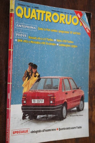 Quattroruote 376 febbraio 1987 - febbraio,