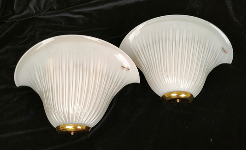 Coppia applique murano - coppia,