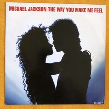 Michael Jackson The Way You Make Me Feel 45 Giri Epic
