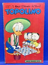 TOPOLINO LIBRETTO n. 189 Mondadori 1958 OTTIMO EDICOLA MAI LETTO !