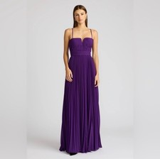 Abito Zac Posen plissettato