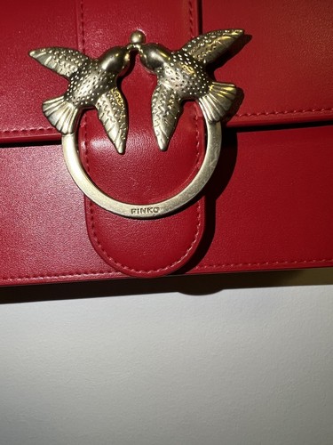 New black leather bag - black,