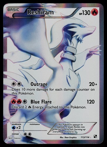 Reshiram 113 114 - -, 113/114