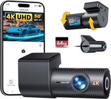 4K Dash Cam Auto con Scheda