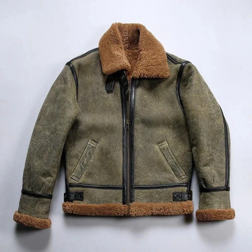 Giacca bomber aviatore pelle