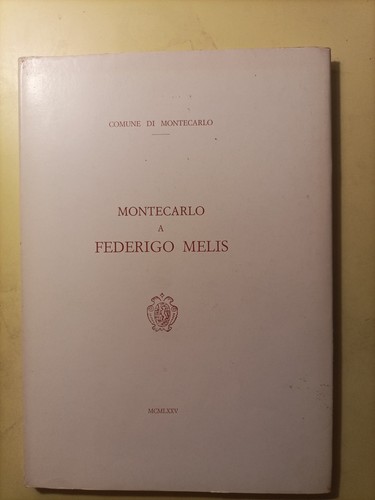 Montecarlo federigo melis - a,