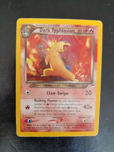 Dark typhlosion 105 - typhlosion,
