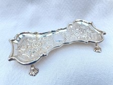 VASSOIO PORTACANDELE ARGENTO