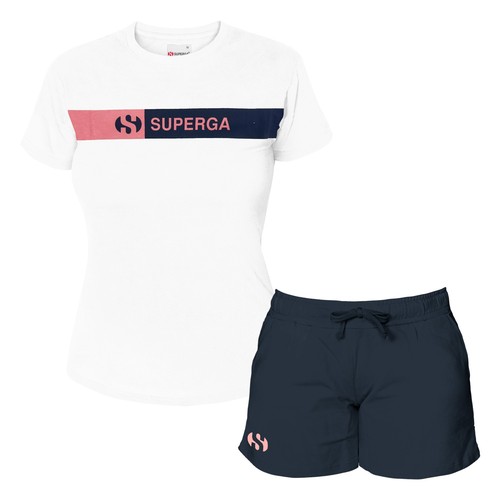 Completo donna superga cotone - completo,