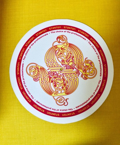 Tappetino per giradischi logo