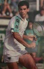 POLO vintage 90's  SERGIO TACCHINI "PETE SAMPRAS" tg.5 circa M/L  RARE 