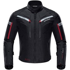 Giacca moto uomo impermeabile