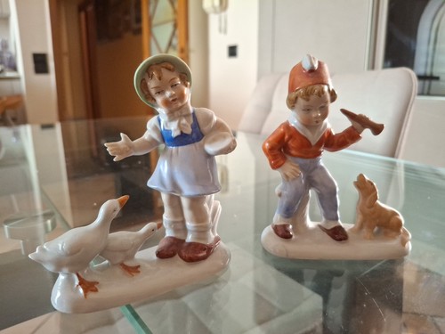 Coppia bimbi con animali - bimbi,