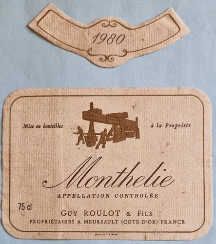 étiquette guy roulot - 1,