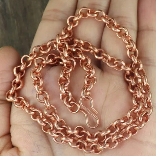 Collana con catena cavo - catena, in