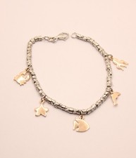 BRACCIALE DODO STYLE LINE MARE ARGENTO CHARMS RAMATI CM 18 EXPLOIT