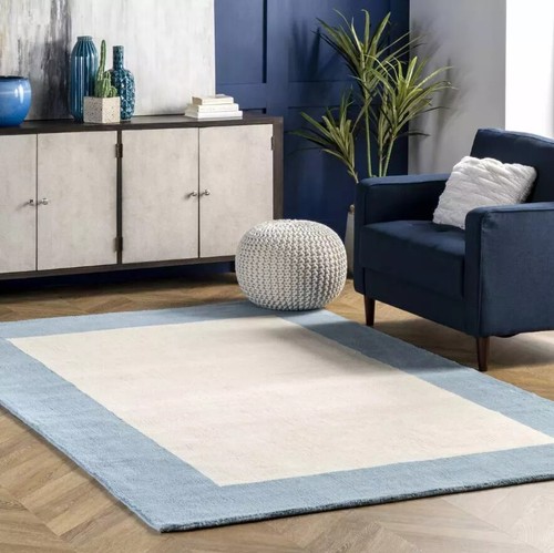 Tappeto moderno trapuntato - , a