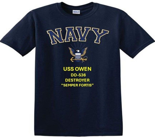Uss owen 536 - uss, dd-536