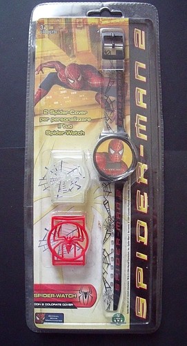 Orologio spiderman con cover - orologio,