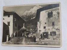 CARTOLINA VALLE DI CADORE PIAZZA COSTA ANTELAO FG VIAGGIATA ANIMATA