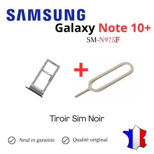Tiroir sim noir pour - tiroir, samsung