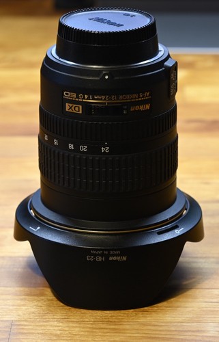 Nikon nikkor 12 24 mm - af-s, dx