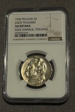 5 zloty 1936 maresciallo Jozef