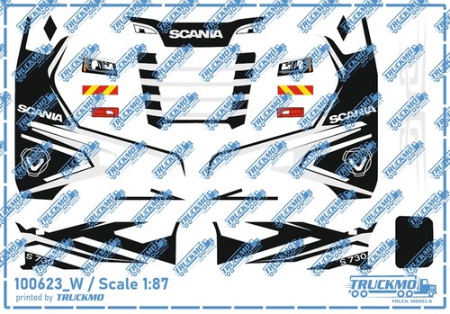 Decalcomanie truckmo scania - decalcomanie, s