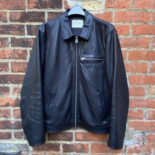 Giacca biker pelle vintage