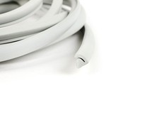 GREY Vespa Side Panel Rubber