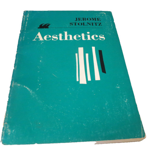 Aesthetics herome stolnitz - by,