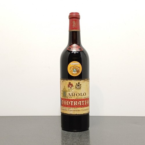 Barolo contratto 1958 canelli - barolo,