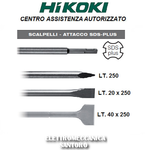 Scalpello con attacco - con, plus