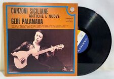 23587 LP 33 giri - Geri Palamara - Canzoni Siciliane antiche e nuove - 1973