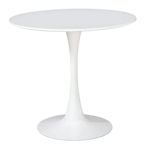 Tavolo salotto tondo bianco - tavolo, da