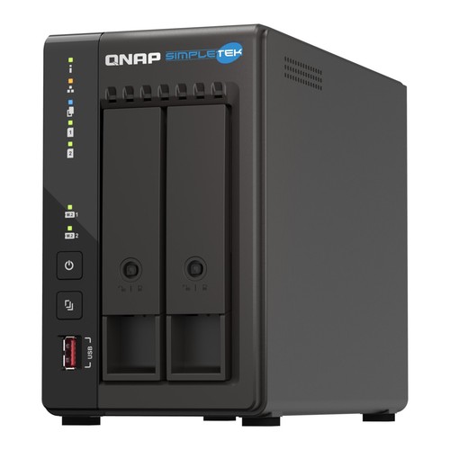 Qnap 253e nas bay - nas, 3,5"