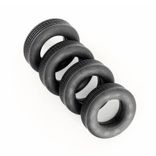 Veroma 220613  1:16 Semirimorchio ribassato Pneumatici Gomma piena 14 mm 4 pz.
