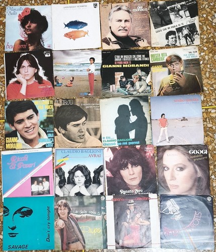 Lotto dischi in vinile - 20,