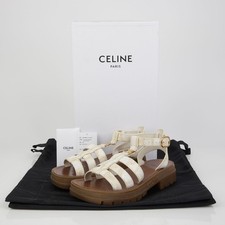Celine clear triope sandals - triope,